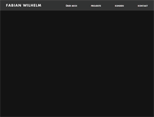 Tablet Screenshot of fabianwilhelm.com